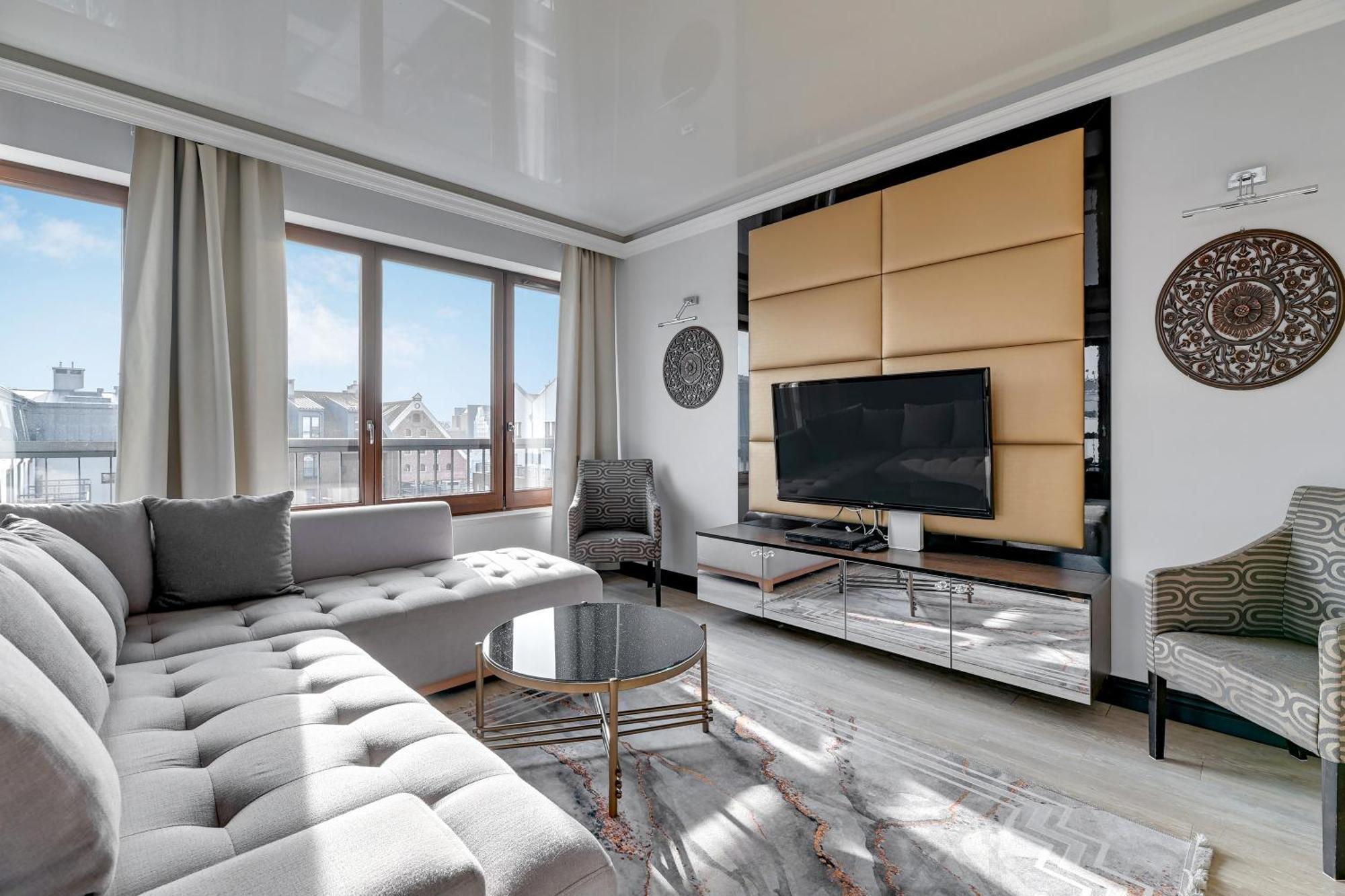 Blue Mandarin Marina Apartment Gdańsk Exterior foto